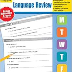 [READ] KINDLE 📋 Daily Language Review, Grade 1 by Evan-Moor Educational Publishers [