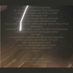 8. im going to walk around for a bit mostly to keep my head off of things i don't want to stew on