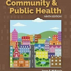 PDF KINDLE DOWNLOAD An Introduction to Community & Public Health By  James F. McKenzie (Author)