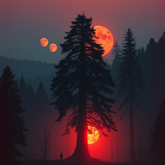 Fairy Creek_Moonlit Cedar of Walbran