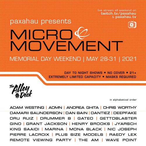 Adam Westing - Micro Movement 2021