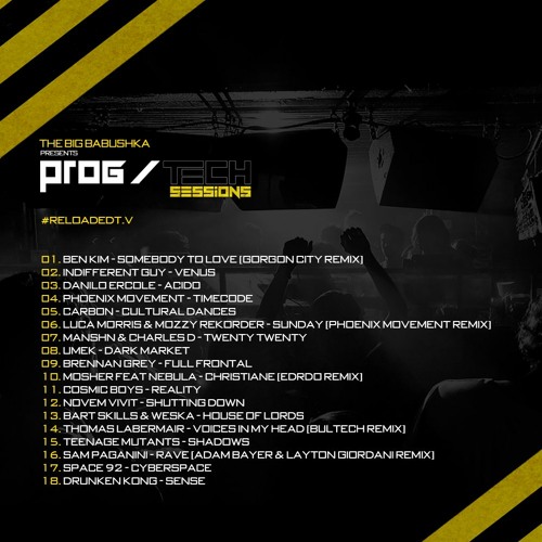 THE BIG BABUSHKA - PROG/TECH SESSIONS #RELOADEDT.V