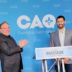 Keven Brasseur Candidat de la CAQ dans Arthabaska L'Érable