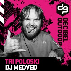 DJ Medved at Decibel Outdoor 2023 - TRI poloski Hosting - Rave Cafe