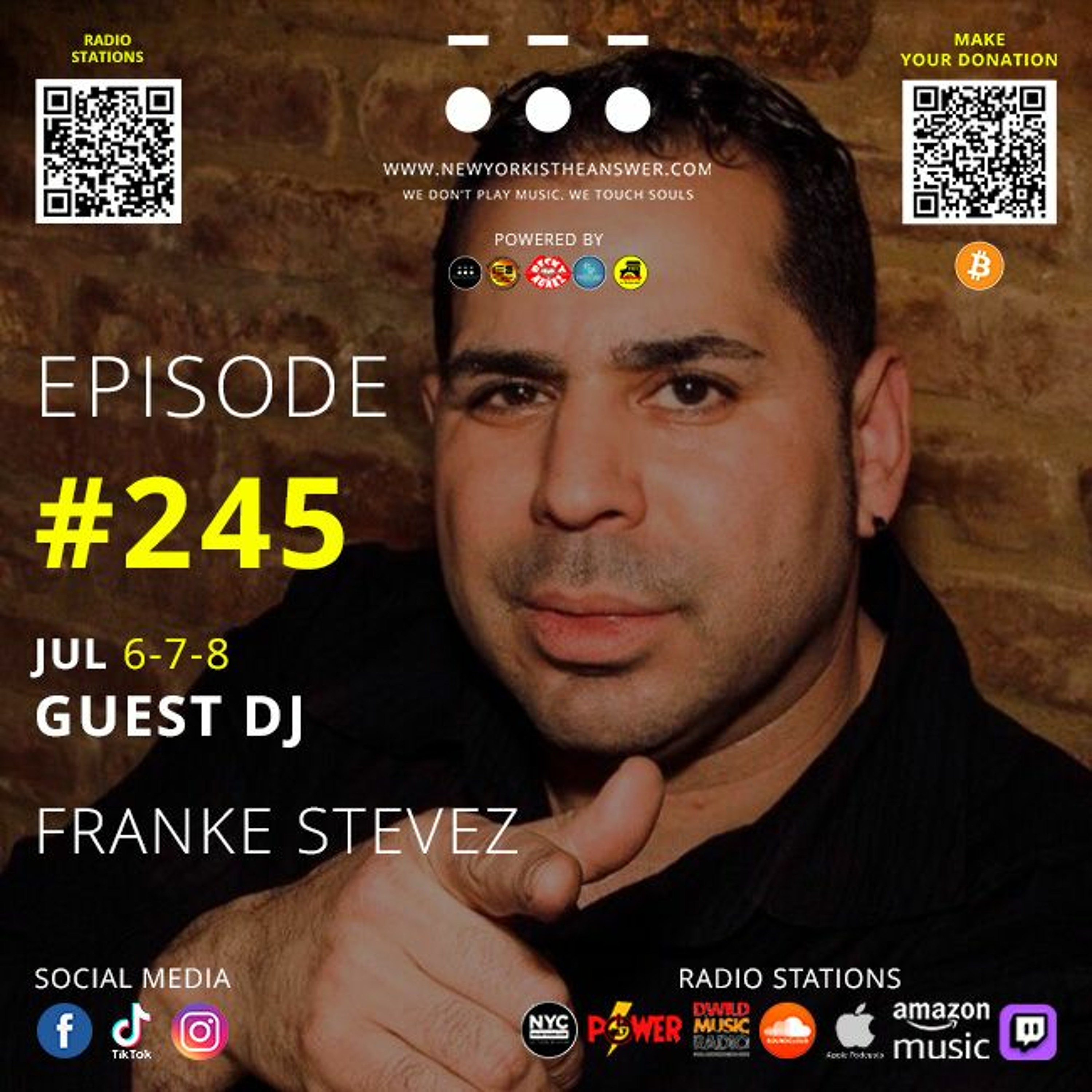 NYITA - S6 - E245 - FRANKE ESTEVEZ - JUL 6-7-8 episode artwork