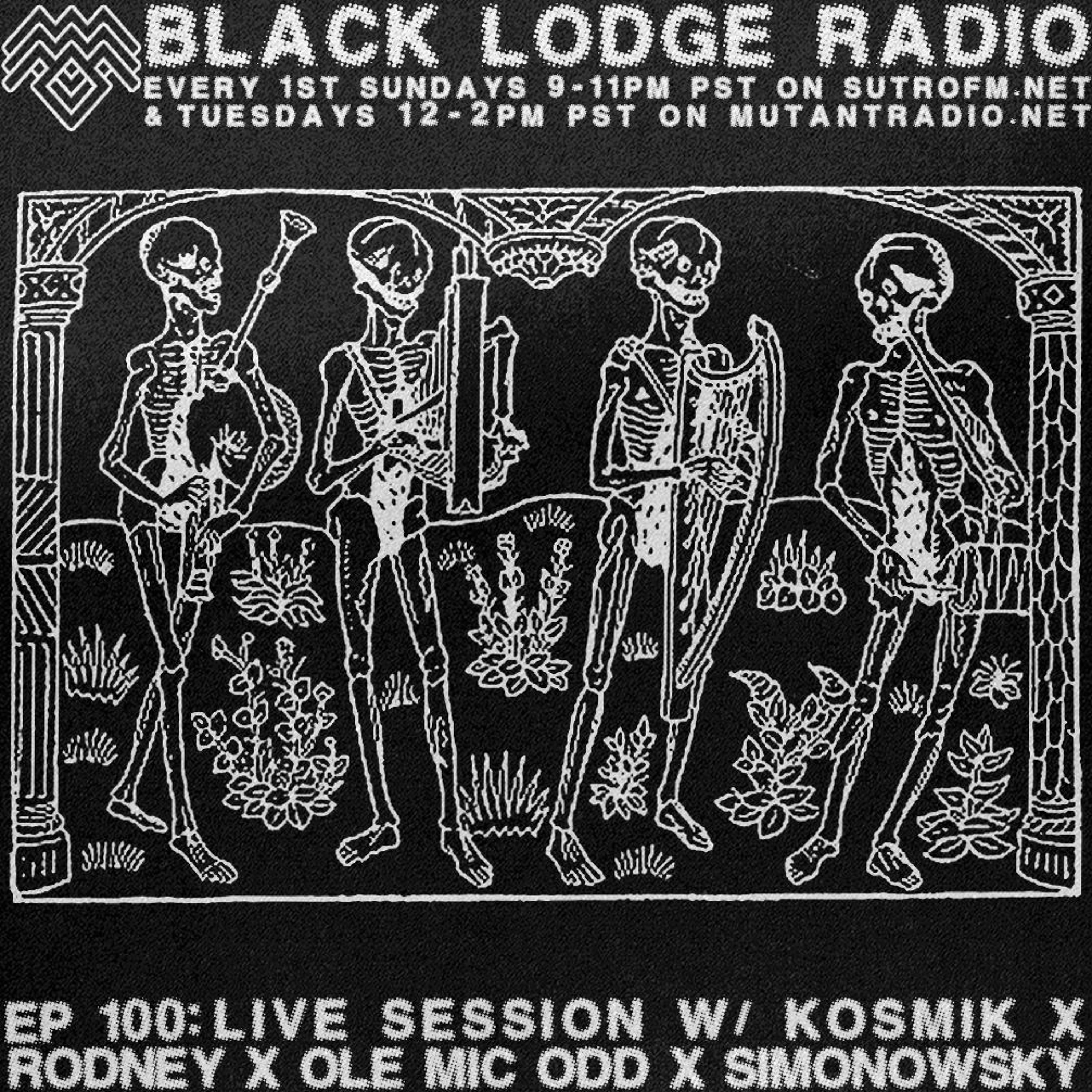 BL Radio EP 100 - LA ALLSTARS - Rodney X Ole Mic Odd X Simonowsky X Kosmik episode artwork