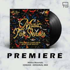 PREMIERE: Nikko Mavridis - Ionian (Original Mix) [FOR SENSES RECORDS]