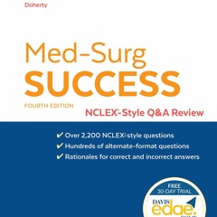 Audiobook Med - Surg Success NCLEX - Style Q&A Review Free Download And Read Online