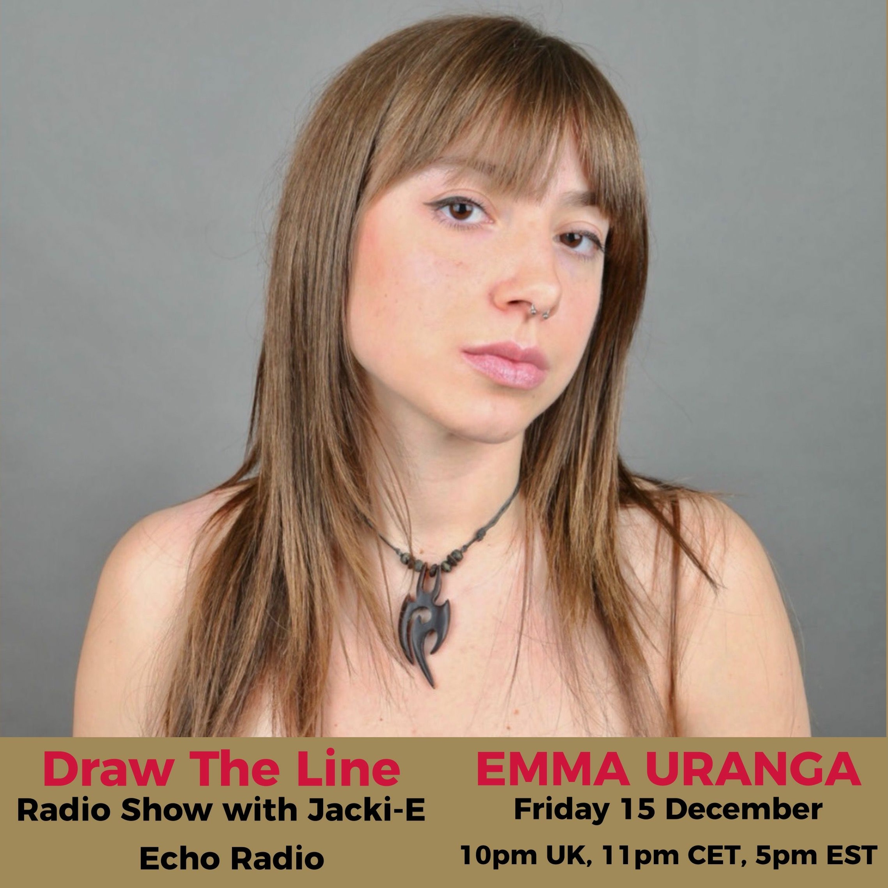 Jacki-E and Draw The Line Radio Show
