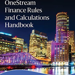 free PDF 📝 OneStream Finance Rules and Calculations Handbook by  Jon Golembiewski PD