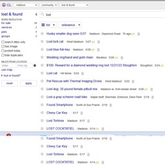 Lost and Found (May 24)