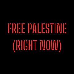 FREE PALESTINE (RIGHT NOW)