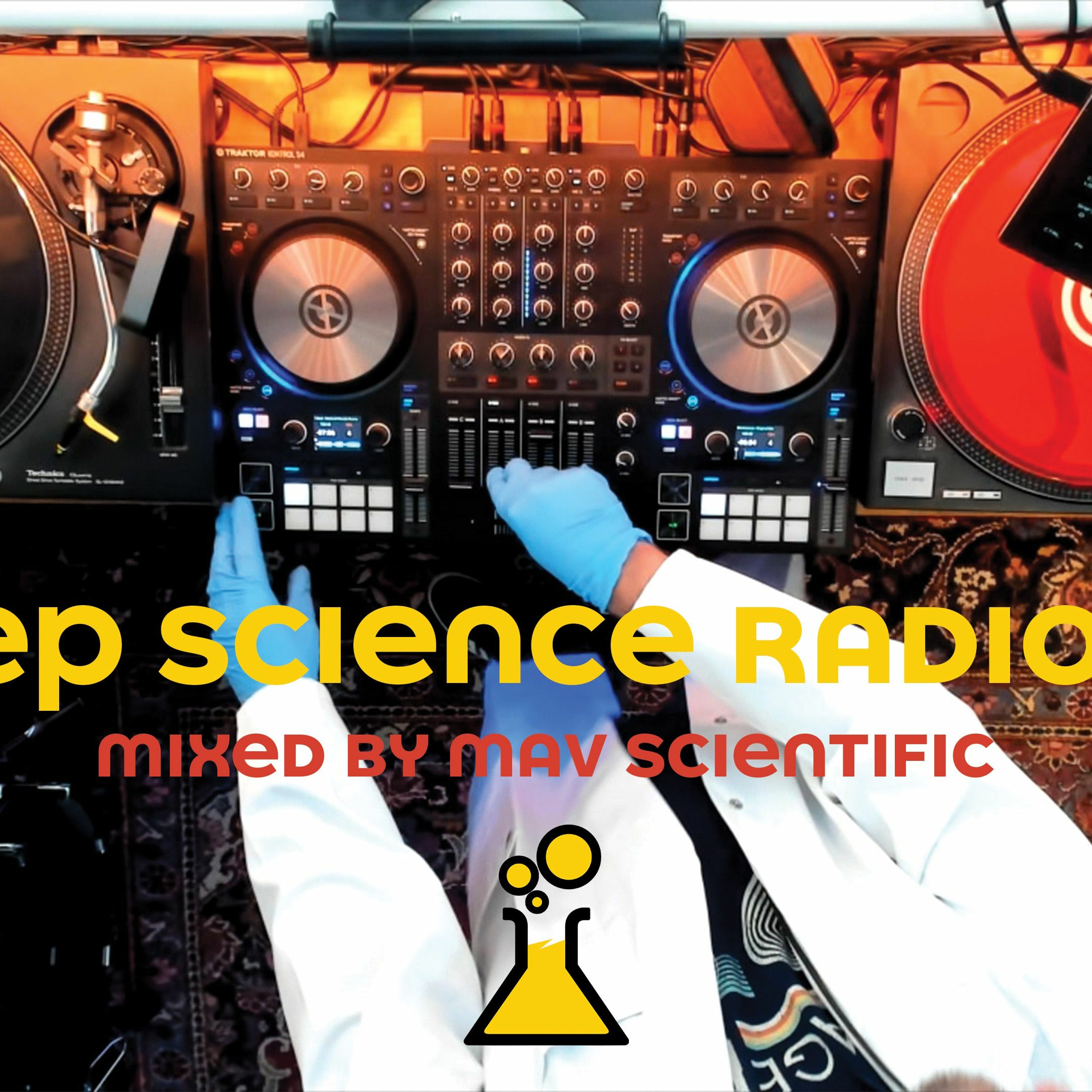 Mav Scientific @ Deep Science Radio 001 | New Beginnings | Dark techno mix episode artwork