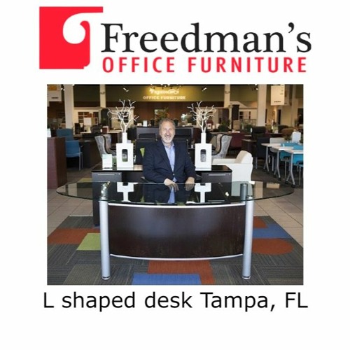 Stream episode L shaped desk Tampa, FL by Freedman Office Furniture