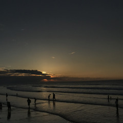 into the sky