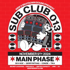 Conzie @ Sub Club