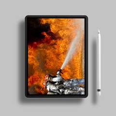 Firefighting Notebook/Journal/Diary: for passionate Firefighters 100 Pages Gift Forestations Fi