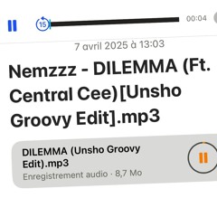Nemzzz - DILEMMA (Ft. Central Cee)[Unsho Groovy Edit]
