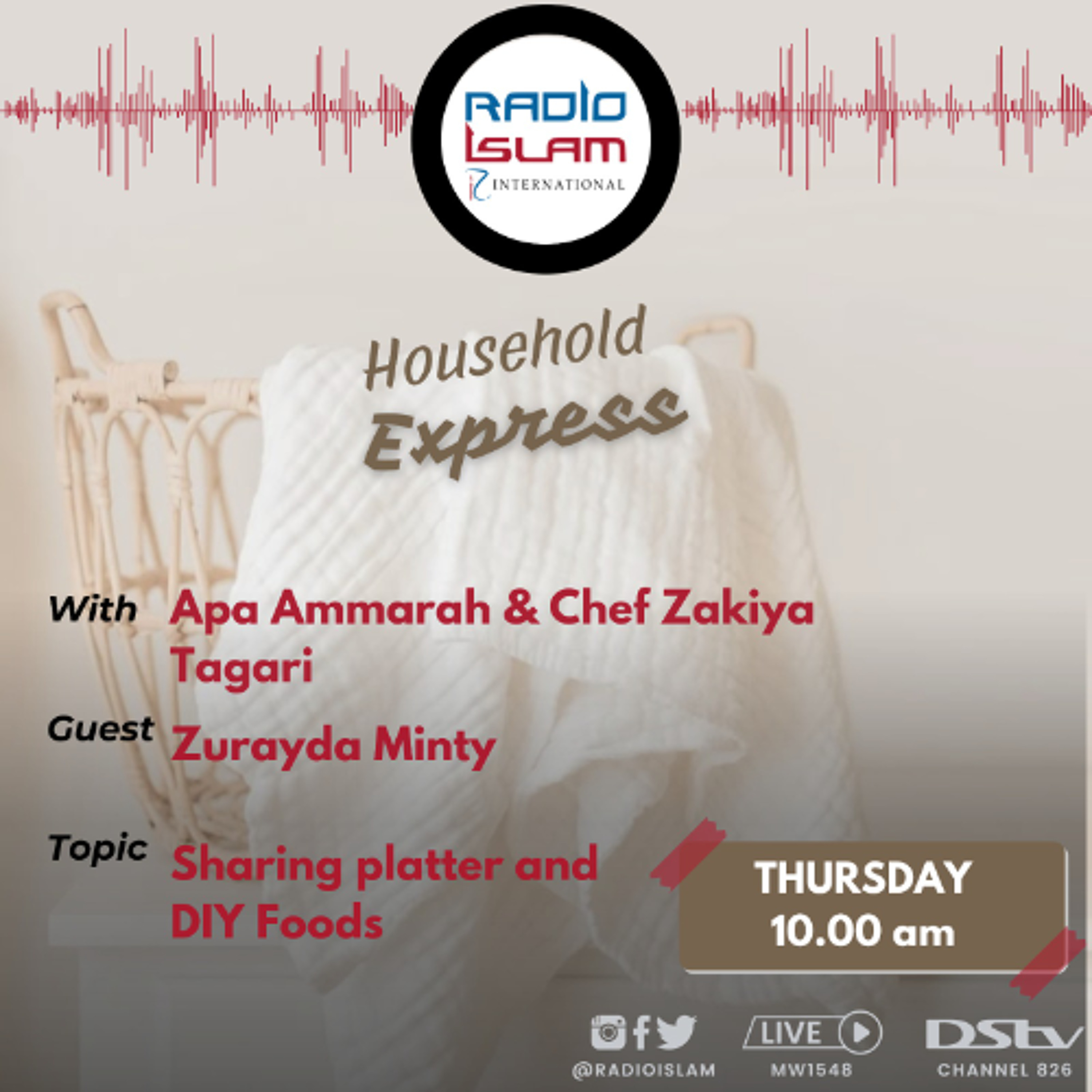 Household Express: Sharing Platter and DIY Foods: Zurayda Minty