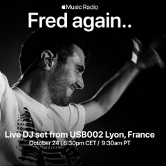 Fred again.., Floating Points & Caribou - Live set Lyon 24th October 2025 (Apple Music Radio 1)