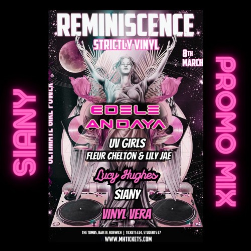 Siany Promo Mix for Reminiscence