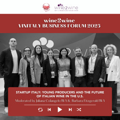 Ep. 2513 ITA Masterclass "Startup Italy" | wine2wine Vinitaly Business Forum