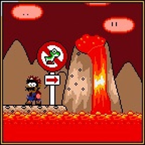 SMW Volcano (Day) (Full Cover) By Grassinio
