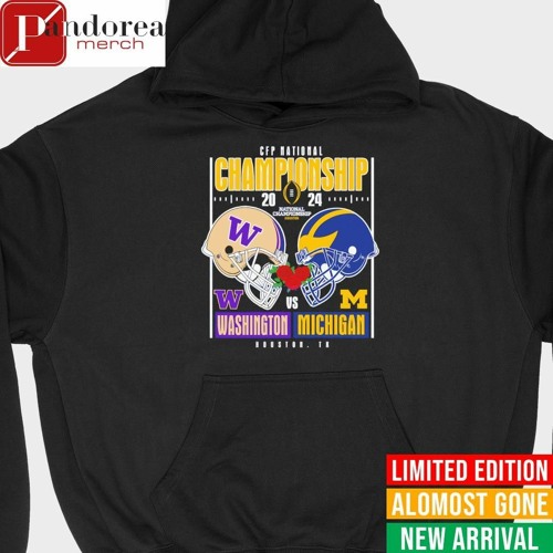 Stream Michigan vs Washington 2024 CFP National Championship shirt by