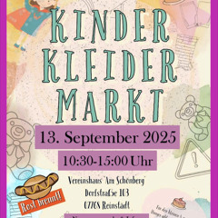 Kinderkleidermarkt in Reinstädt dank Ehrenamt