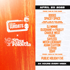 Garçon x REVS x FUNK FORMULA April 20th 2025