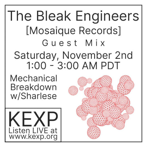 The Bleak Engineers Guest Mix for Mechanical Breakdown on KEXP