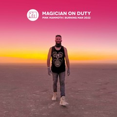 Magician On Duty - Pink Mammoth - Burning Man 2022