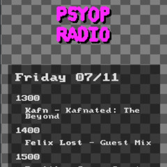 Felix Lost - The Lost Hour - Psyop Radio Novembre 2025