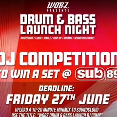 WOBZ DRUM & BASS LAUNCH DJ COMP - XPENSE