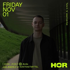 KONTRASTMITTEL | Live @HÖR BERLIN - 01/11/24