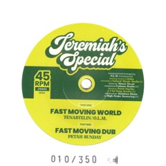 JS002 Tenastelin/ O.L.M. - Fast Moving World  ONLY VINYL AVAILABLE ON BANDCAMP