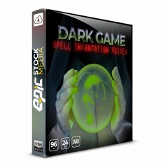 Dark Game Spell Incantation Voices -  Designed Magic Voice Spell Sound Effects Library