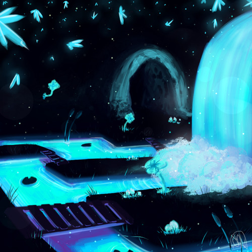 Undertale Waterfall (slowed to perfection, reverb)