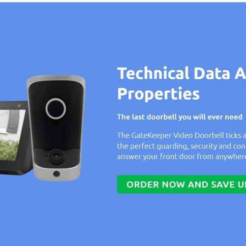 Stream Gatekeeper Doorbell Camera | Watch Your Front Door From Anywhere ...