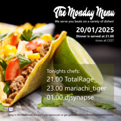 The Monday Menu 20/01
