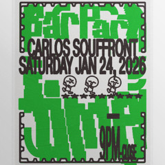 Carlos Souffront Live @ B.P.T. Jan 2026