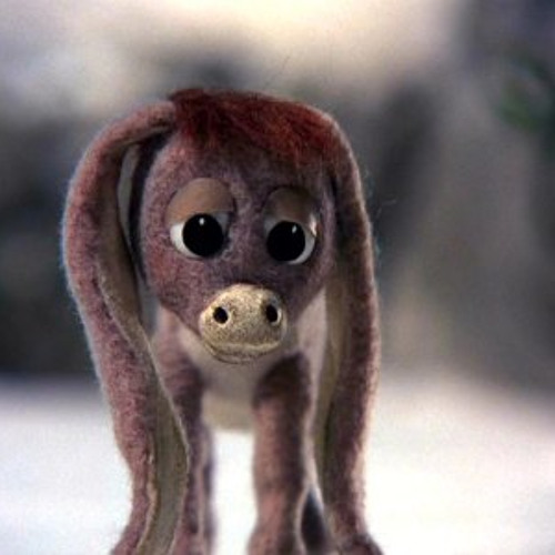 Nestor the long cheap eared donkey stuffed animal