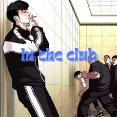 In the club