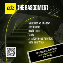David Leese live at ADE 2025, the Bas[s]ment - Amsterdam (24-10-2025)