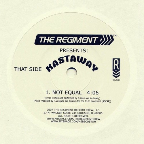 Kastaway - Not Equal