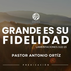 Antonio Ortíz - Grande es Su fidelidad