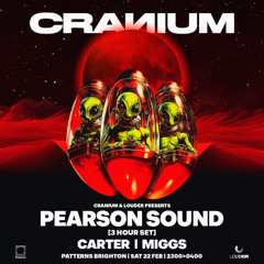 MIGGS LIVE | CRANIUM w/ PEARSON SOUND | PATTERNS | BRIGHTON | 22.02.25
