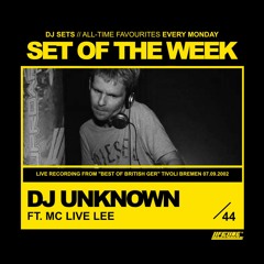 DJ UNKNOWN FT. Mc Live Lee at Best of British Germany 07.09.2002