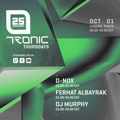 DJ Murphy - Livestream @ Tronic Thursdays - 01 October 2020