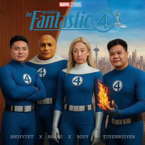 Mixset Bộ Tứ Siêu Đẳng - AndyViet x NamBu x BDuy x TuyenNguyen